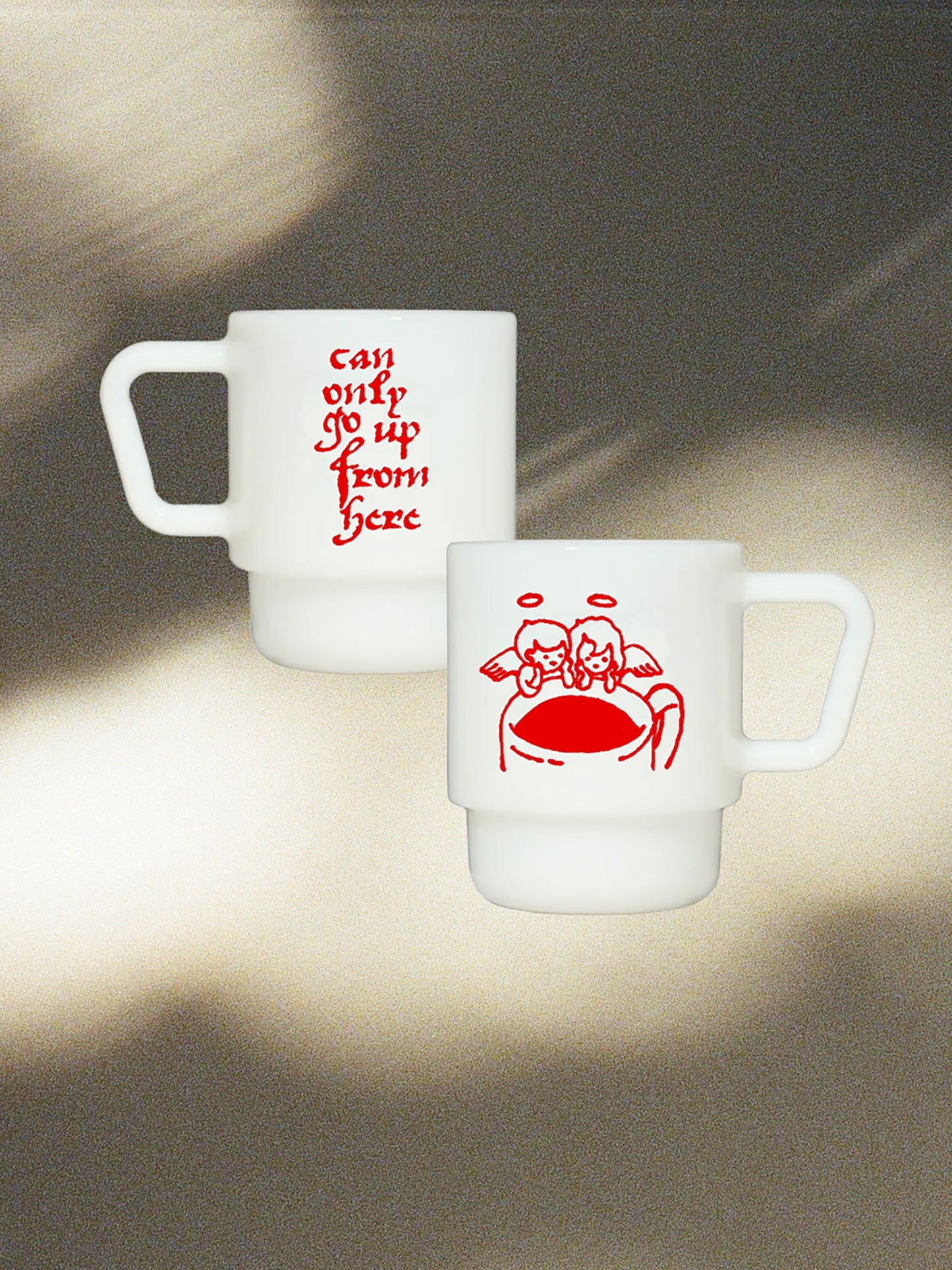 Can Only Go Up From Here Mug - PREORDER