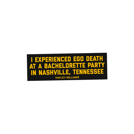 Bacholorette Party Bumper Sticker