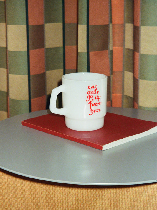 Can Only Go Up From Here Mug - PREORDER