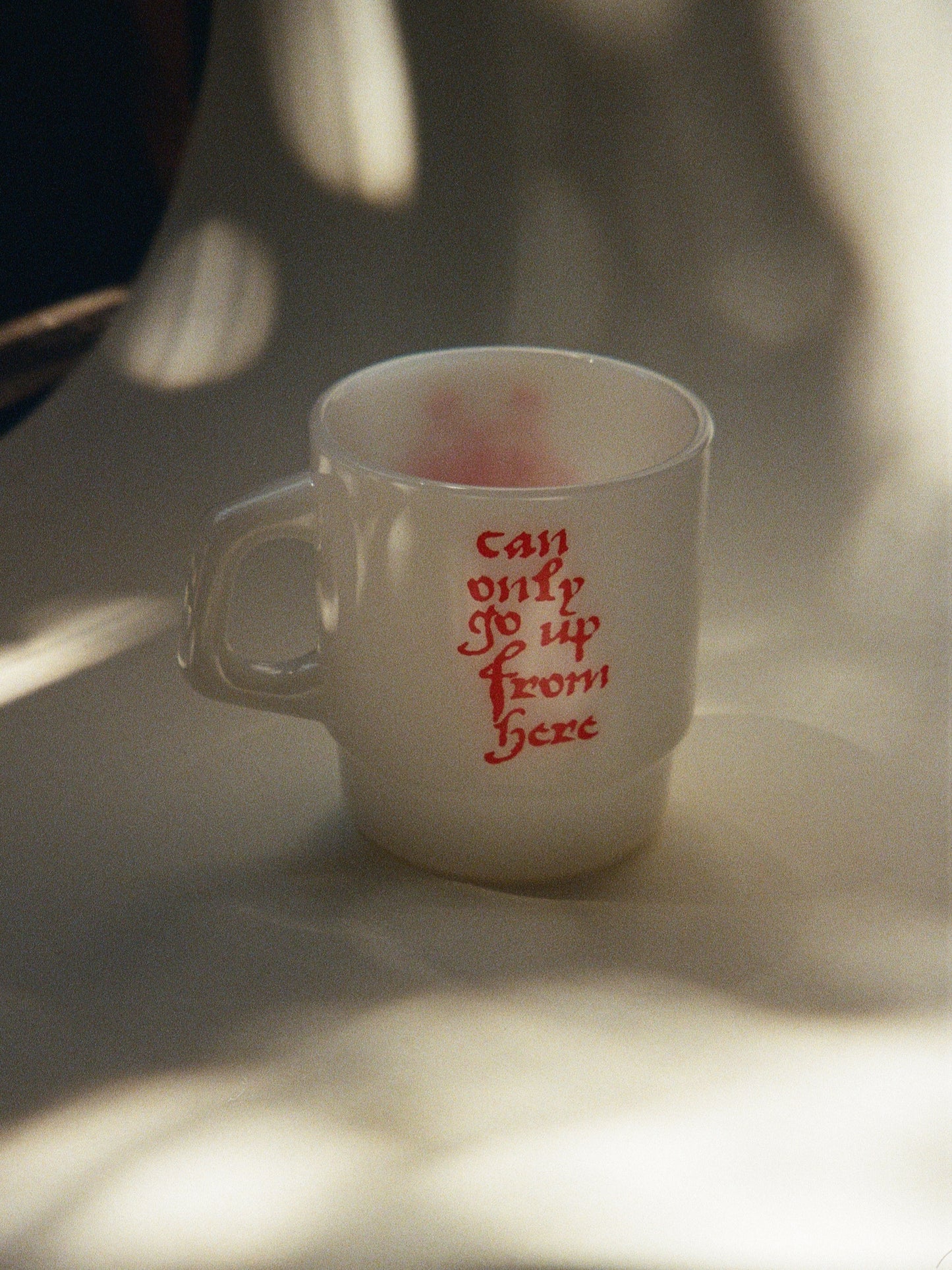 Can Only Go Up From Here Mug - PREORDER